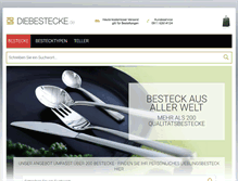 Tablet Screenshot of diebestecke.de